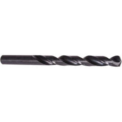 Letter B 2-3/4″ Flute Length 135° High Speed Steel Aircraft Extension Drill Oxide Finish, 0.238″ Diam Straight-Cylindrical Shank, Split Point, Self-Centering, Series 502-6