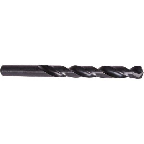 Letter W 3-3/4″ Flute Length 135° High Speed Steel Aircraft Extension Drill Oxide Finish, 0.386″ Diam Straight-Cylindrical Shank, Split Point, Self-Centering, Series 502-6