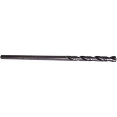 #31 1-5/8″ Flute Length 135° High Speed Steel Aircraft Extension Drill Oxide Finish, 0.12″ Diam Straight-Cylindrical Shank, Split Point, Self-Centering, Series 501-12