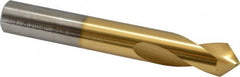 Precision Twist Drill - 3/4" Body Diam, 90°, 5" OAL, High Speed Steel Spotting Drill - Top Tool & Supply