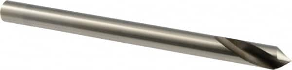 Precision Twist Drill - 3/8" Body Diam, 90°, 5" OAL, High Speed Steel Spotting Drill - Top Tool & Supply