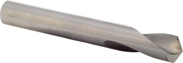 Precision Twist Drill - 1/2" Body Diam, 120°, 3-3/4" OAL, High Speed Steel Spotting Drill - Top Tool & Supply