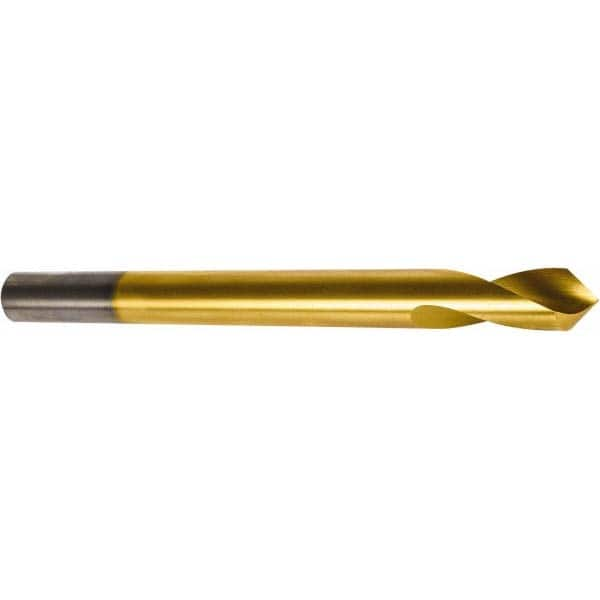 Precision Twist Drill - 5/8" Body Diam, 90°, 7" OAL, High Speed Steel Spotting Drill - Top Tool & Supply