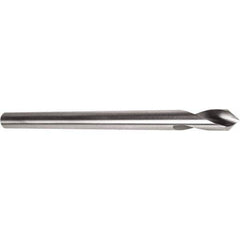 Precision Twist Drill - 1/2" Body Diam, 90°, 8" OAL, High Speed Steel Spotting Drill - Top Tool & Supply