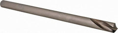 Precision Twist Drill - 1/2" Body Diam, 120°, 8" OAL, High Speed Steel Spotting Drill - Top Tool & Supply