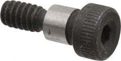 Value Collection - 1/4" Shoulder Diam x 1/4" Shoulder Length, #10-24 UNC, Hex Socket Shoulder Screw - 4140 Alloy Steel, Uncoated, 3/16" Head Height x 3/8" Head Diam - Top Tool & Supply