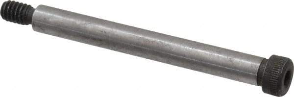 Value Collection - 5/16" Shoulder Diam x 2-3/4" Shoulder Length, 1/4-20 UNC, Hex Socket Shoulder Screw - 4140 Alloy Steel, Uncoated, 7/32" Head Height x 7/16" Head Diam - Top Tool & Supply