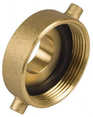 EVER-TITE Coupling Products - 3 FNPS x 2-1/2 MNST Hydrant Adapter - Brass - Top Tool & Supply