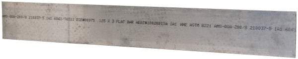 Value Collection - 1/8 Inch Thick x 3 Inch Wide x 24 Inch Long, Aluminum Strip - Alloy 6061 - Top Tool & Supply