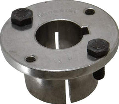 Browning - 1" Bore, 1/4" Wide Keyway, 1/8" Deep Keyway, H Sprocket Bushing - 1.57 to 1-5/8" Outside Diam, For Use with Split Taper Sprockets & Sheaves - Top Tool & Supply