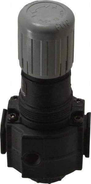 Norgren - 3/4" NPT Relief Valve - 3.09 CV Rate, 93 CFM, 250 Max psi, Knob Adjustment Actuator - Top Tool & Supply