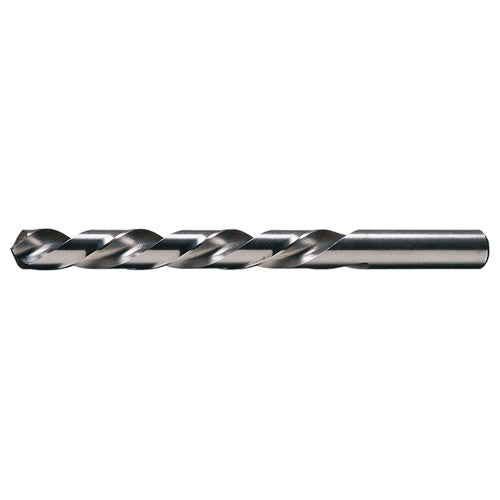 #7 LHS / LHC HSS 118 Degree Radial Point Left Hand Helix Jobber Drill - Bright - Exact Industrial Supply