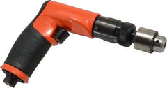 Dotco - 1/4" Keyed Chuck - Pistol Grip Handle, 1,000 RPM, 0.4 hp, 90 psi - Top Tool & Supply