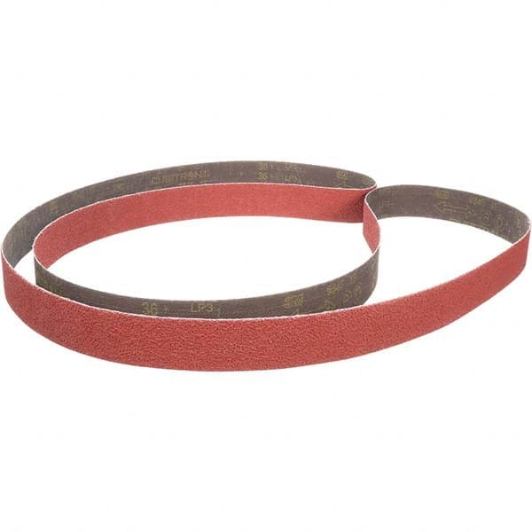 3M - Abrasive Belts Abrasive Type: Coated Belt Width (Inch): 1/2 - Top Tool & Supply