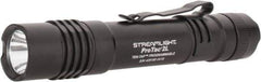 Streamlight - White LED Bulb, 350 Lumens, Industrial/Tactical Flashlight - Black Aluminum Body, 2 Lithium Batteries Included - Top Tool & Supply