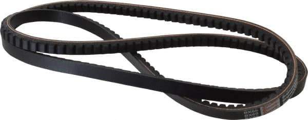 Browning - Section BX, 21/32" Wide, 68" Outside Length, Gripnotch V-Belt - Rubber Compound, Gripnotch, No. BX65 - Top Tool & Supply