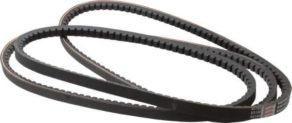 Browning - Section BX, 21/32" Wide, 106" Outside Length, Gripnotch V-Belt - Rubber Compound, Gripnotch, No. BX103 - Top Tool & Supply