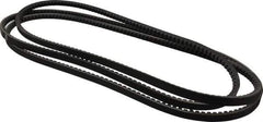 Browning - Section BX, 21/32" Wide, 161" Outside Length, Gripnotch V-Belt - Rubber Compound, Gripnotch, No. BX158 - Top Tool & Supply