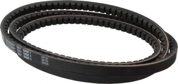 Browning - Section BX, 21/32" Wide, 76" Outside Length, Gripnotch V-Belt - Rubber Compound, Gripnotch, No. BX73 - Top Tool & Supply