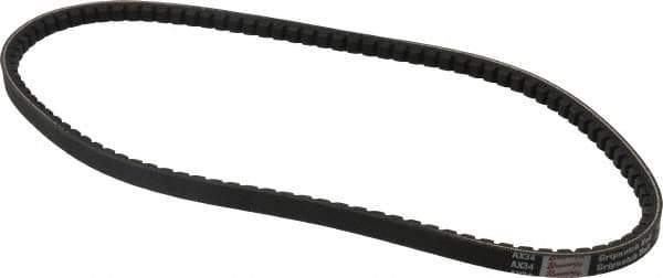 Browning - Section AX, 1/2" Wide, 36" Outside Length, Gripnotch V-Belt - Rubber Compound, Gripnotch, No. AX34 - Top Tool & Supply