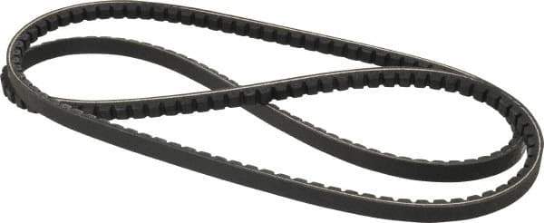 Browning - Section AX, 1/2" Wide, 66" Outside Length, Gripnotch V-Belt - Rubber Compound, Gripnotch, No. AX64 - Top Tool & Supply