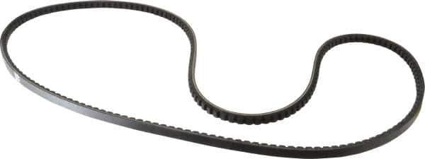 Browning - Section AX, 1/2" Wide, 70" Outside Length, Gripnotch V-Belt - Rubber Compound, Gripnotch, No. AX68 - Top Tool & Supply