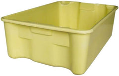 MFG Tray - 500 Lb Load Capacity White Fiberglass Tote Container - Stacking, Nesting, 42-1/2" Long x 20" Wide x 14.3" High - Top Tool & Supply