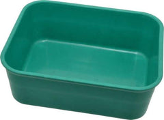 LEWISBins+ - 300 Lb Load Capacity Green Fiberglass Tote Container - Stacking, Nesting, 6.3" Long x 4.9" Wide x 2.1" High - Top Tool & Supply