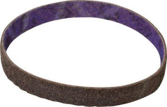 3M - 3/4" Wide x 18" OAL, Aluminum Oxide Abrasive Belt - Aluminum Oxide, Coarse, Nonwoven, Series DF-BL - Top Tool & Supply