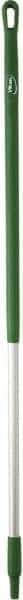 Vikan - 51 x 1-1/4" Aluminum Squeegee Handle - European Threaded Connection, Green - Top Tool & Supply