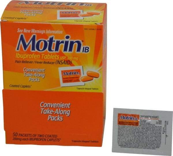 Johnson & Johnson - Motrin IB Tablets - Headache & Pain Relief - Top Tool & Supply