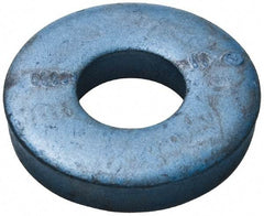 Metric Blue - M12 Screw, Alloy Steel Standard Flat Washer - 14.22mm ID x 26.37mm OD, 3.71mm Thick - Top Tool & Supply