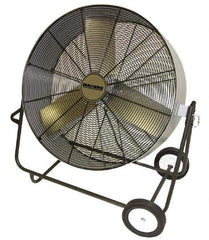 TPI - 30" Blade, Direct Drive, 1/4 hp, 4,400 & 3,800 CFM, Floor Style Blower Fan - 2.5 Amps, 120 Volts, 2 Speed, Single Phase - Top Tool & Supply