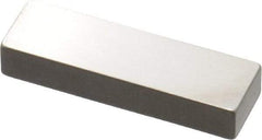 Mitutoyo - 0.19" Rectangular Steel Gage Block - Accuracy Grade AS-1, Includes Certificate of Inspection - Top Tool & Supply