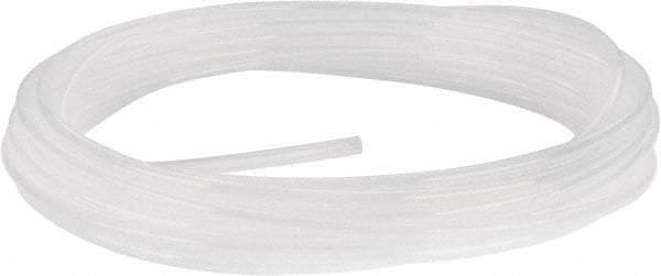 Parker - 5/16" ID x 3/8" OD, 1/32" Wall Thickness, 50' Long, PTFE FEP Tube - Natural, 100 Max psi - Top Tool & Supply