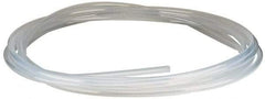 Parker - 11/16" ID x 3/4" OD, 1/32" Wall Thickness, 50' Long, PTFE FEP Tube - Natural, 55 Max psi - Top Tool & Supply