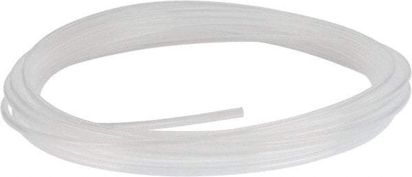 Parker - 5/16" ID x 10mm OD, 50' Long, PTFE PFA Tube - Natural, 154 Max psi - Top Tool & Supply