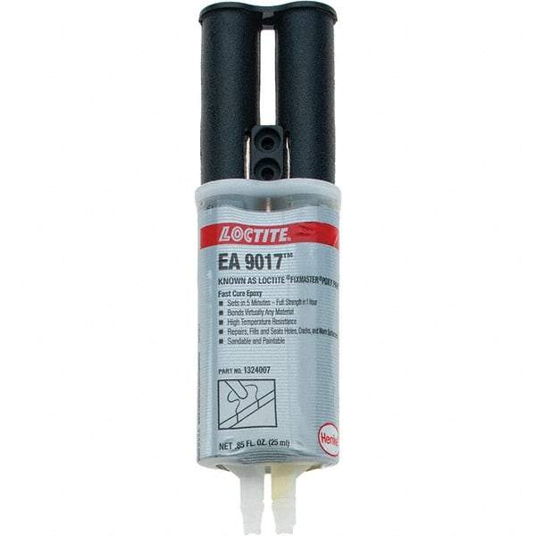 Loctite - 10 oz Syringe Two Part Epoxy - 1 min Working Time - Top Tool & Supply