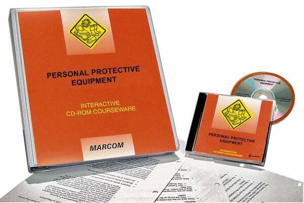 Marcom - Personal Protective Equipment, Multimedia Training Kit - 45 min Run Time CD-ROM, English & Spanish - Top Tool & Supply