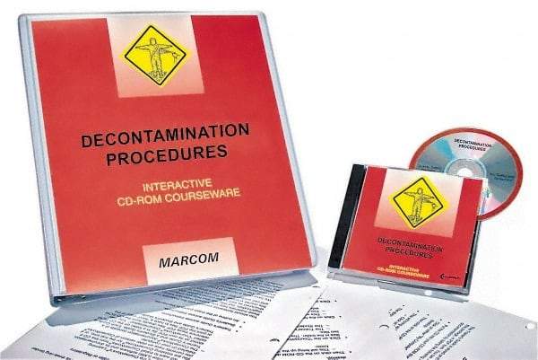 Marcom - Decontamination Procedures, Multimedia Training Kit - 45 min Run Time CD-ROM, English & Spanish - Top Tool & Supply