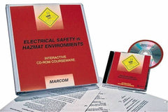 Marcom - Electrical Safety in HazMat Environments, Multimedia Training Kit - 45 min Run Time CD-ROM, English & Spanish - Top Tool & Supply