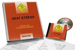 Marcom - Heat Stress, Multimedia Training Kit - 45 min Run Time CD-ROM, English & Spanish - Top Tool & Supply