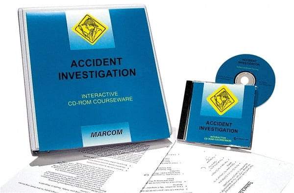 Marcom - Accident Investigation, Multimedia Training Kit - CD-ROM, English - Top Tool & Supply