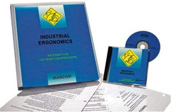 Marcom - Industrial Ergonomics, Multimedia Training Kit - 45 min Run Time CD-ROM, English & Spanish - Top Tool & Supply