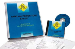 Marcom - Hand and Power Tool Safety, Multimedia Training Kit - 45 min Run Time CD-ROM, English & Spanish - Top Tool & Supply