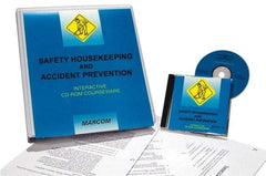 Marcom - Safety Housekeeping and Accident Prevention, Multimedia Training Kit - CD-ROM, English - Top Tool & Supply