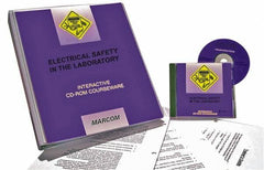 Marcom - Electrical Safety in the Laboratory, Multimedia Training Kit - 45 min Run Time CD-ROM, English & Spanish - Top Tool & Supply