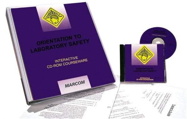 Marcom - Orientation to Laboratory Safety, Multimedia Training Kit - 45 min Run Time CD-ROM, English & Spanish - Top Tool & Supply