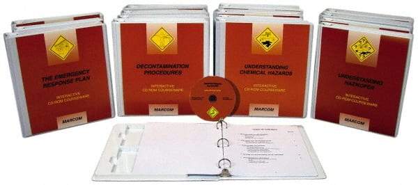 Marcom - Emergency Response: HazMat Technician Series, Multimedia Training Kit - 45 min Run Time CD-ROM, 11 Course, English & Spanish - Top Tool & Supply