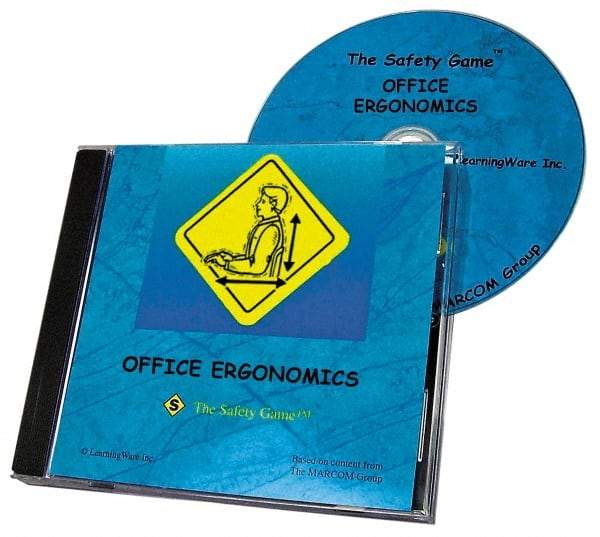 Marcom - Office Ergonomics, Multimedia Training Kit - Computer Game, English - Top Tool & Supply